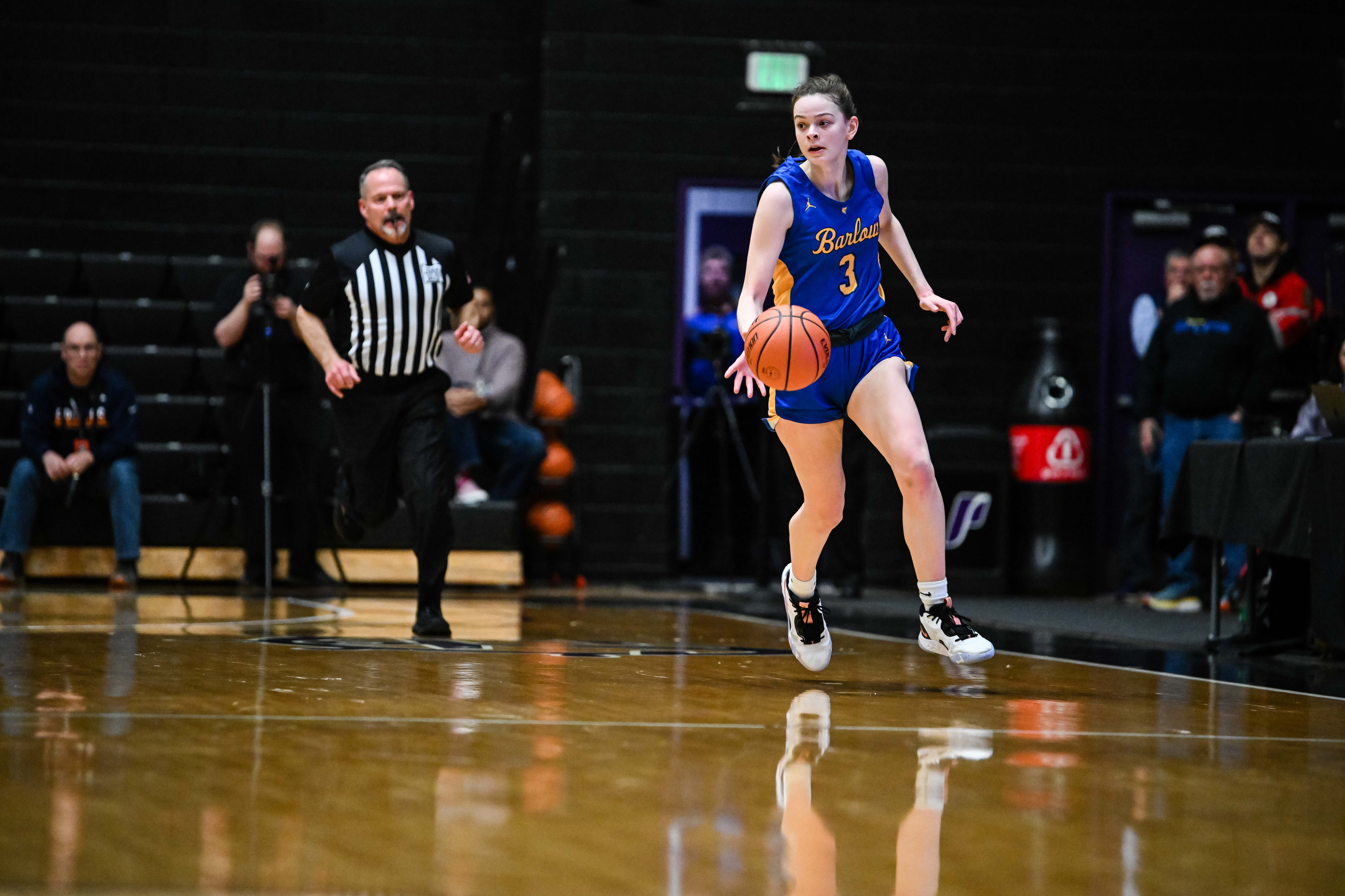 Barlow Tualatin 6A Oregon girls basketball quarterfinal Naji Saker -60